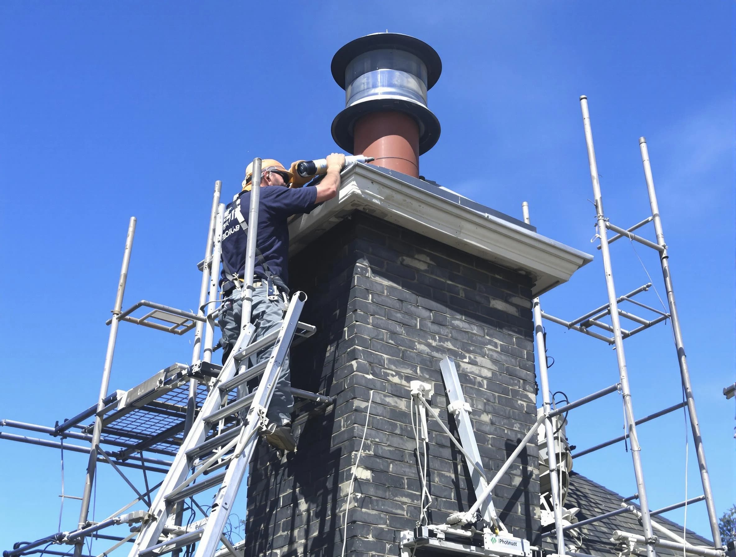 Sturdy chimney crown finished by Vestavia Hills Chimney Sweep in Vestavia Hills, AL