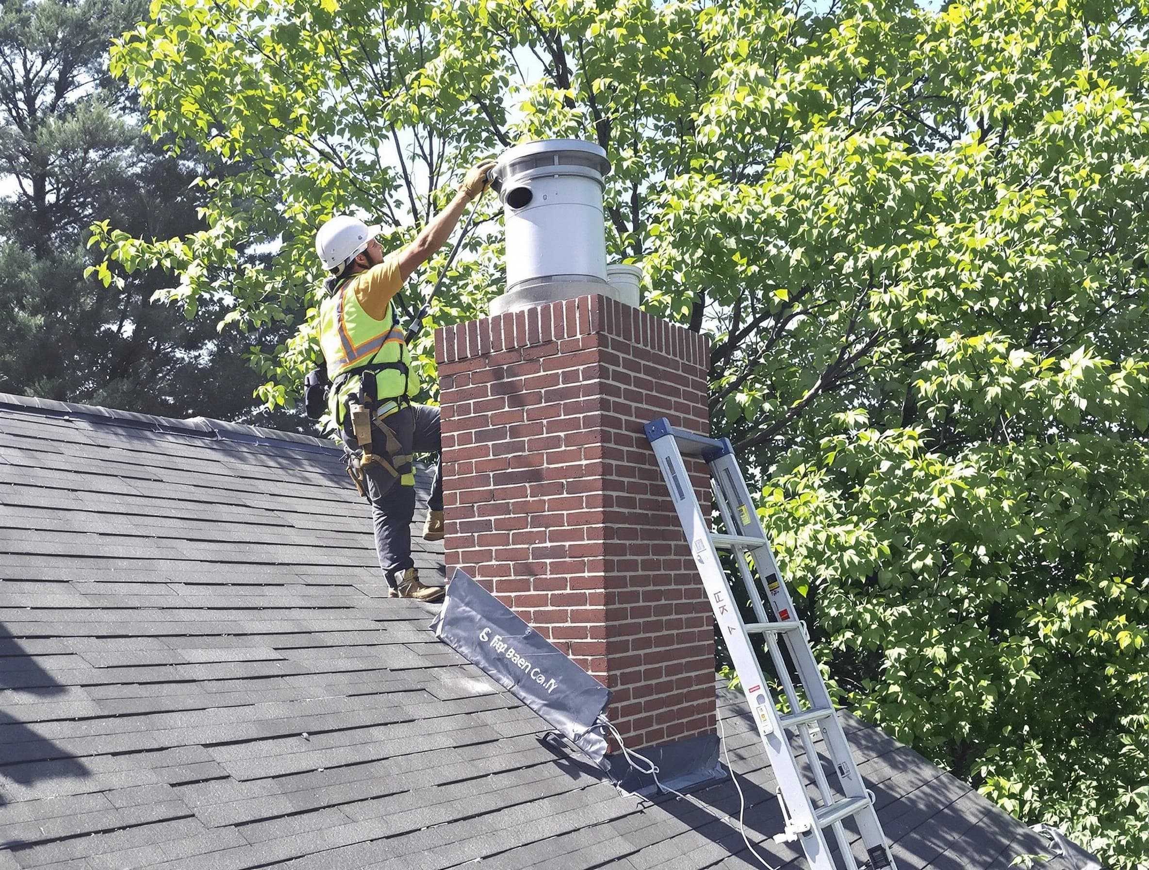 Chimney liner inspection by Vestavia Hills Chimney Sweep in Vestavia Hills, AL